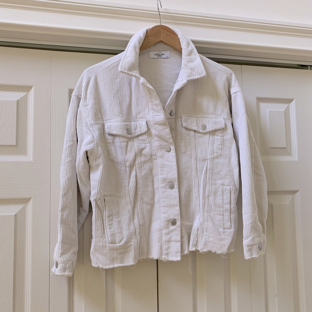 Carly Jean Los Angeles Corduroy Jacket